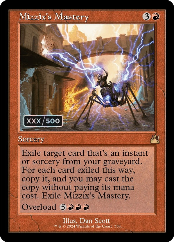 Image for Mizzix's Mastery (Retro Frame) (Serial Numbered) (339) [Ravnica Remastered]