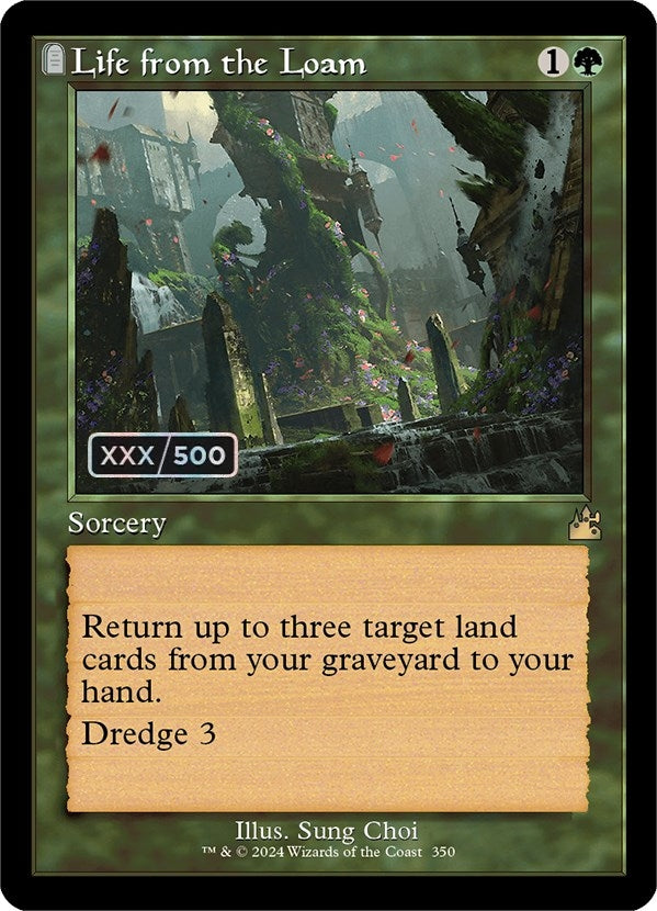 Image for Life from the Loam (Retro Frame) (Serial Numbered) (350) [Ravnica Remastered]