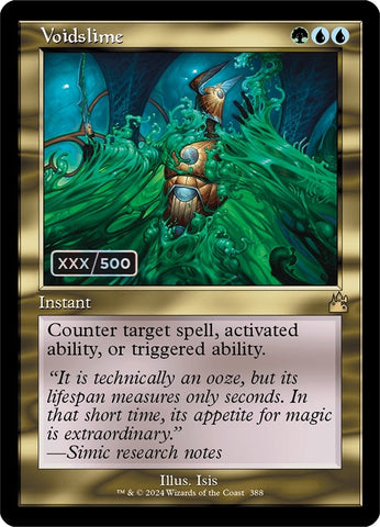 Image for Voidslime (Retro Frame) (Serial Numbered) (388) [Ravnica Remastered]