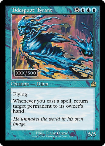 Image for Tidespout Tyrant (Retro Frame) (Serial Numbered) (320) - Magic: The Gathering