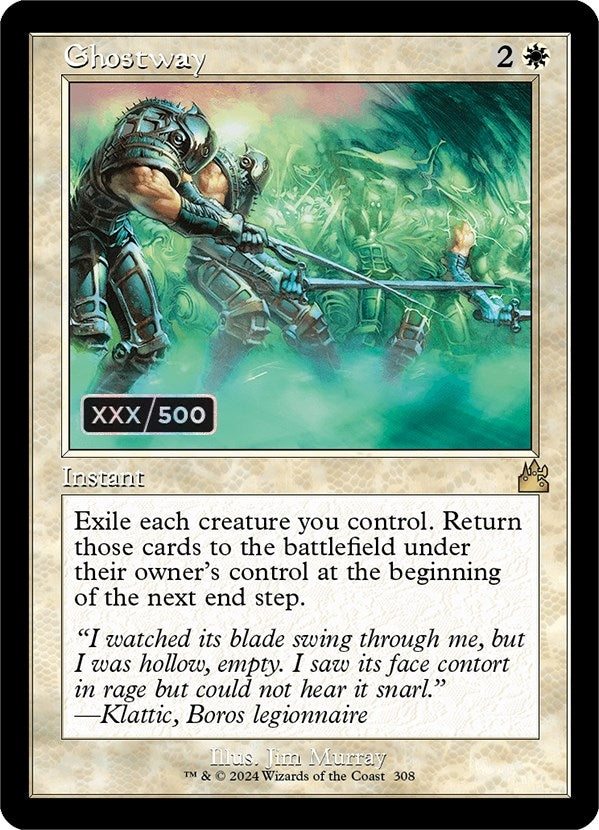 Image for Ghostway (Retro Frame) (Serial Numbered) (308) [Ravnica Remastered]