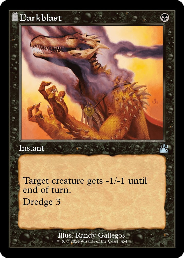 Image for Darkblast (Retro Frame) (454) [Ravnica Remastered]