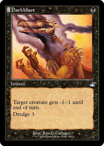 Image for Darkblast (Retro Frame) (454) [Ravnica Remastered]