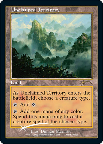 Image for Unclaimed Territory (Retro Frame) (1) [WPN & Gateway Promos]