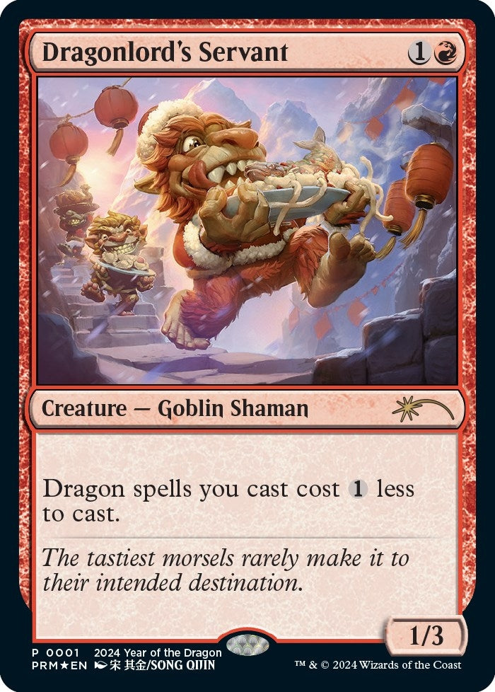 Image for Dragonlord's Servant (Year of the Dragon 2024) (1) [Standard Showdown Promos]