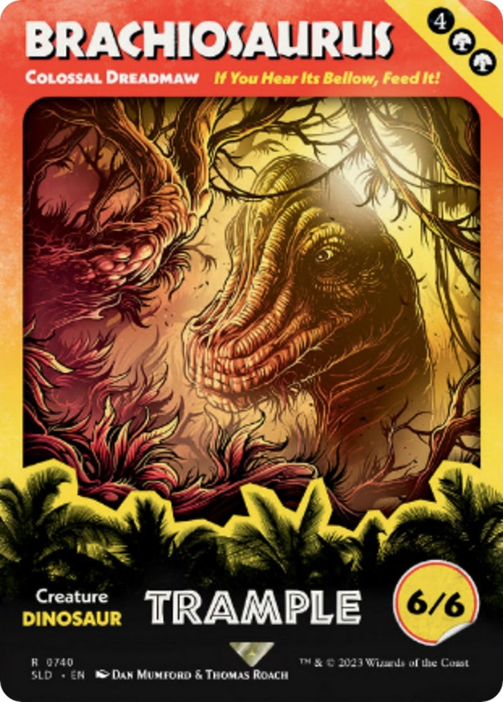 Image for Brachiosaurus - Colossal Dreadmaw (740) [Secret Lair Drop Series]