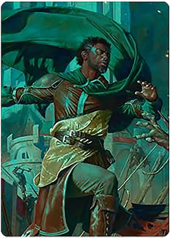 Image for Aragorn, Hornburg Hero Art Card (2) [Art Series: Universes Beyond: The Lord of the Rings: Tales of Middle-earth]