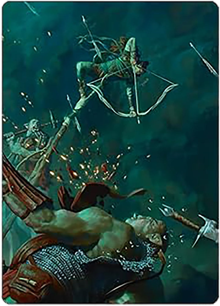 Image for Legolas's Quick Reflexes Art Card (3) [Art Series: Universes Beyond: The Lord of the Rings: Tales of Middle-earth]