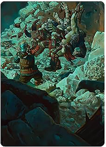 Image for Gimli's Reckless Might Art Card (4) [Art Series: Universes Beyond: The Lord of the Rings: Tales of Middle-earth]