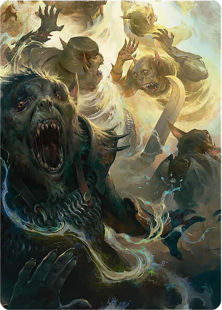 Image for Galadriel's Dismissal Art Card (10) [Art Series: Universes Beyond: The Lord of the Rings: Tales of Middle-earth]