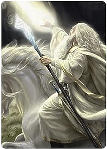 Image for Gandalf of the Secret Fire Art Card (17) [Art Series: Universes Beyond: The Lord of the Rings: Tales of Middle-earth]