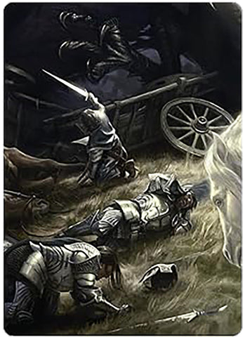Image for Courageous Resolve Art Card (16) [Art Series: Universes Beyond: The Lord of the Rings: Tales of Middle-earth]
