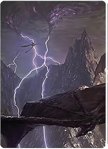 Image for Call Forth the Tempest Art Card (19) [Art Series: Universes Beyond: The Lord of the Rings: Tales of Middle-earth]
