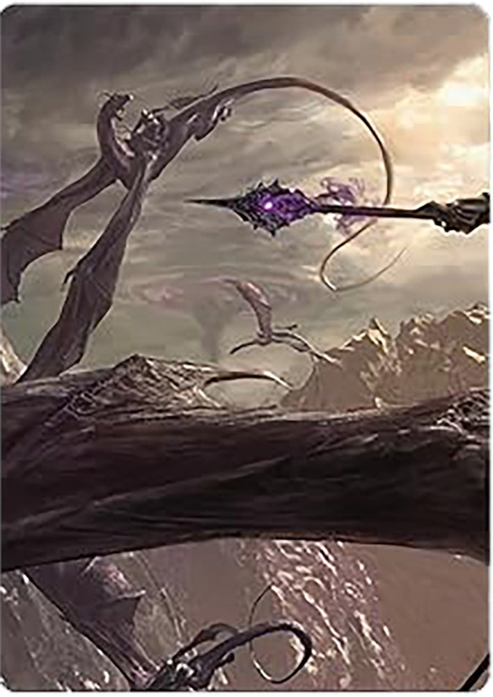 Image for Nazgul Battle-Mace Art Card (20) [Art Series: Universes Beyond: The Lord of the Rings: Tales of Middle-earth]