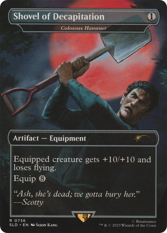 Image for Shovel of Decapitation - Colossus Hammer (736) [Secret Lair Drop Series]