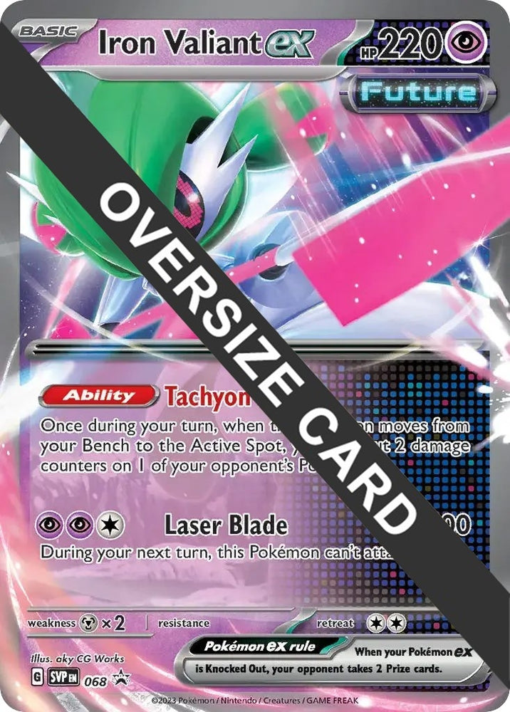 Image for Iron Valiant ex (068) [Jumbo Cards]