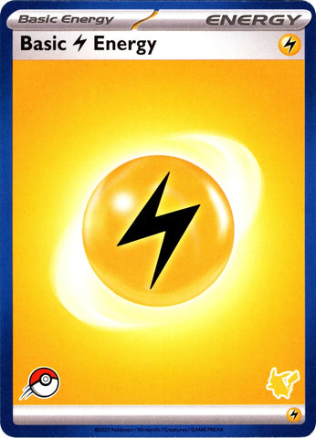 Image for Basic Lightning Energy (Blue Border) - Pokemon