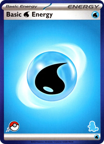 Image for Basic Water Energy (Blue Border) - Pokemon