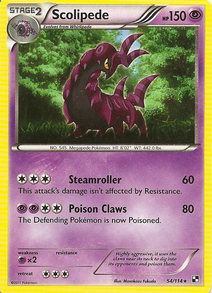 Image for Scolipede (54/114) [Blister Exclusives]