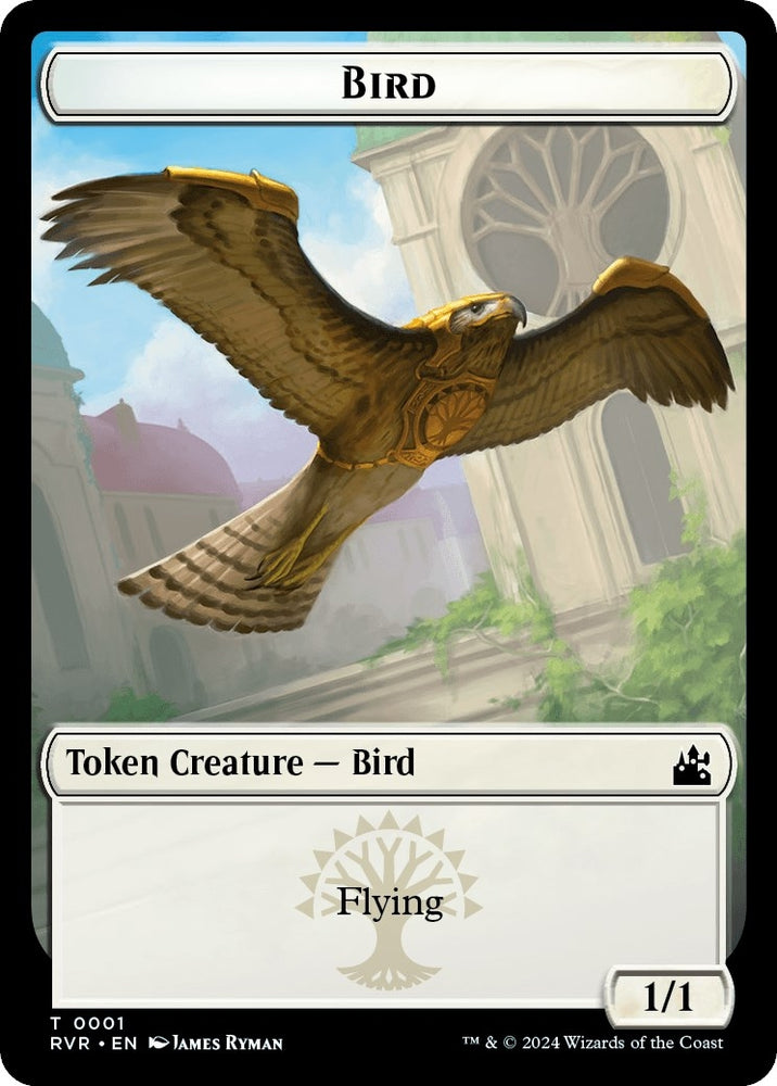 Image for Bird // Rhino Double-Sided Token (1 // 11) [Ravnica Remastered]