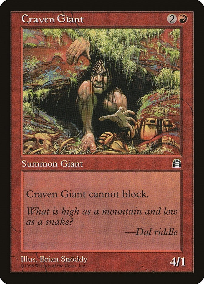 Image for Craven Giant [Stronghold]