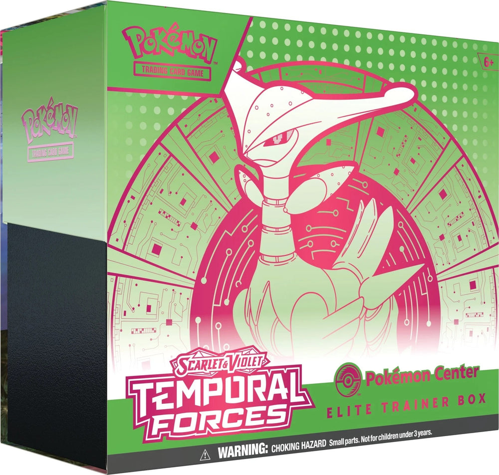 Image for Temporal Forces Pokemon Center Elite Trainer Box (Exclusive) [Iron Leaves] (TEF)