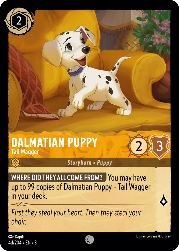 Image for Dalmatian Puppy - Tail Wagger (4d/204) (4d/204) [Into the Inklands]