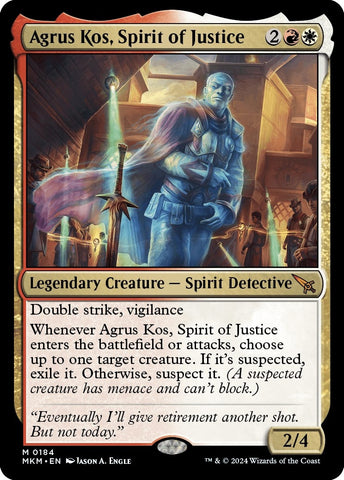 Image for Agrus Kos, Spirit of Justice (184) [Murders at Karlov Manor]