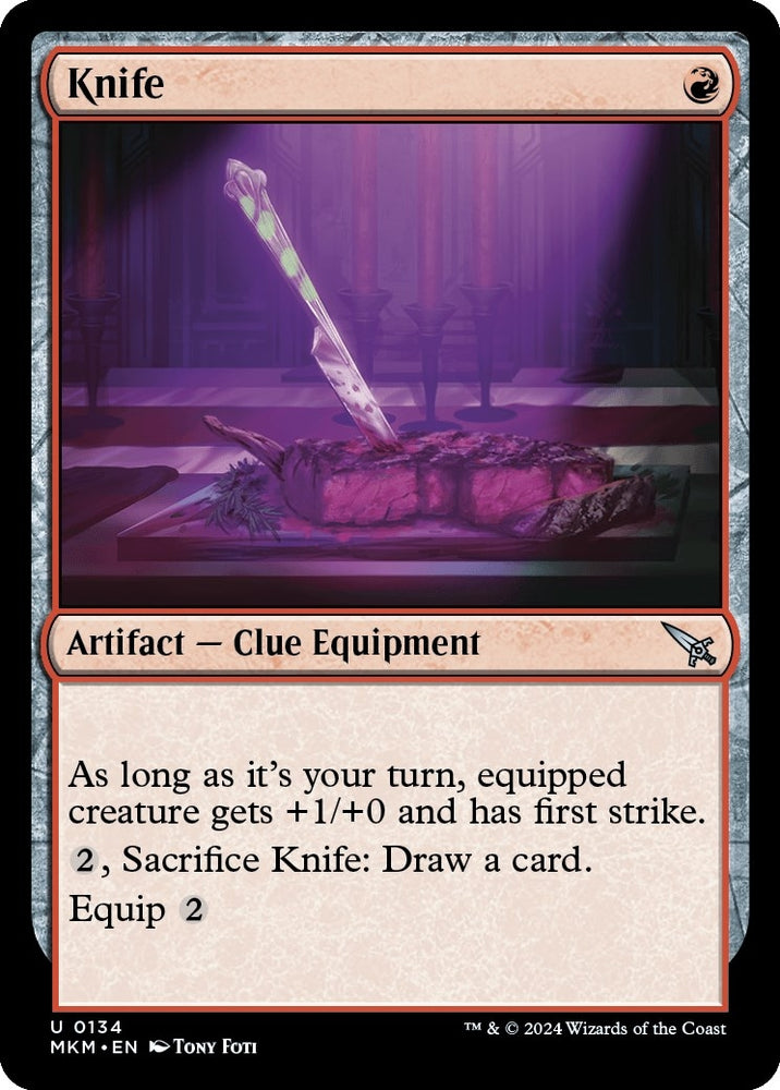 Image for Knife (134) [Murders at Karlov Manor]