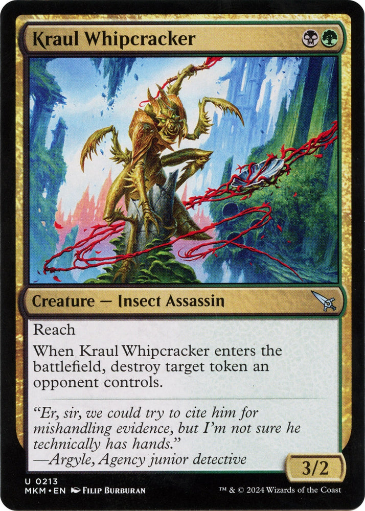 Image for Kraul Whipcracker (a) (213) [Murders at Karlov Manor]