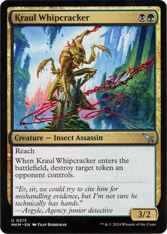 Image for Kraul Whipcracker (a) (213) [Murders at Karlov Manor]
