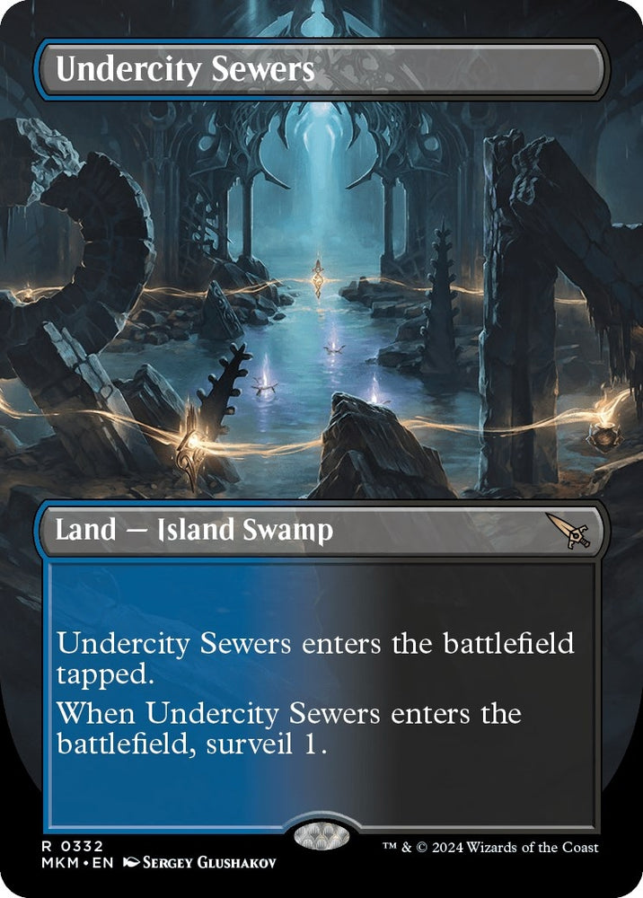 Image for Undercity Sewers (Borderless) (332) [Murders at Karlov Manor]