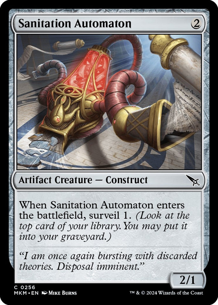 Image for Sanitation Automaton (256) [Murders at Karlov Manor]