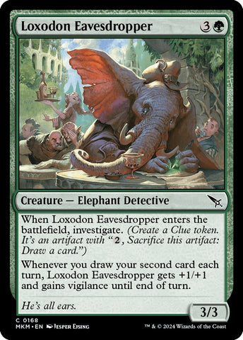 Image for Loxodon Eavesdropper (168) [Murders at Karlov Manor]