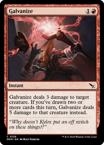 Image for Galvanize (128) [Murders at Karlov Manor]