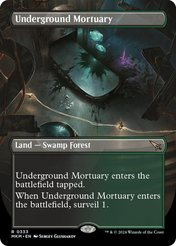 Image for Underground Mortuary (Borderless) (333) [Murders at Karlov Manor]