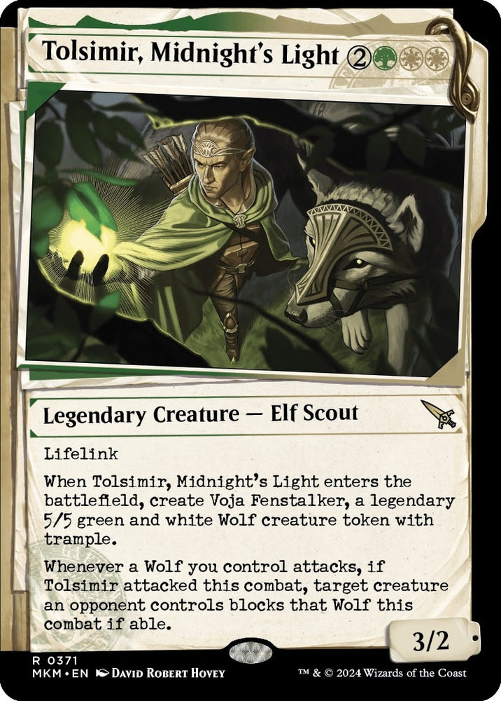 Image for Tolsimir, Midnight's Light (Showcase) (371) [Murders at Karlov Manor]