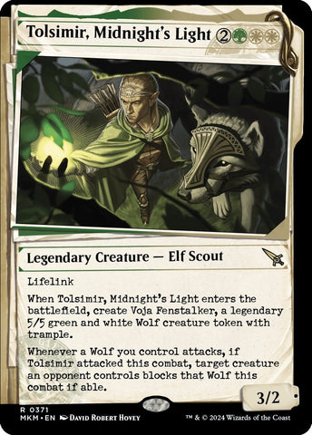 Image for Tolsimir, Midnight's Light (Showcase) (371) [Murders at Karlov Manor]