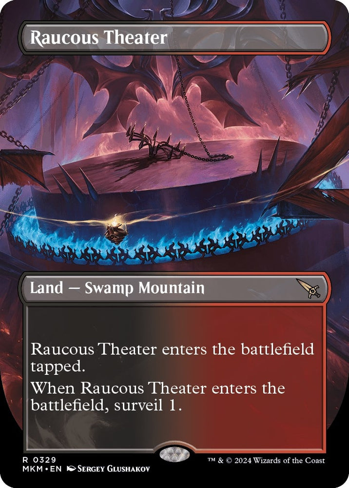 Image for Raucous Theater (Borderless) (329) [Murders at Karlov Manor]