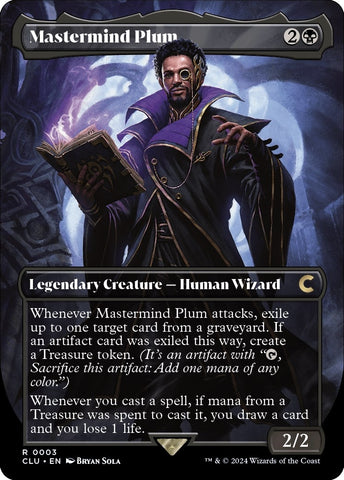 Image for Mastermind Plum (Borderless) (3) [Ravnica: Clue Edition]