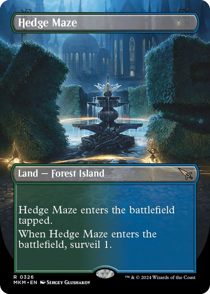 Image for Hedge Maze (Borderless) (326) [Murders at Karlov Manor]
