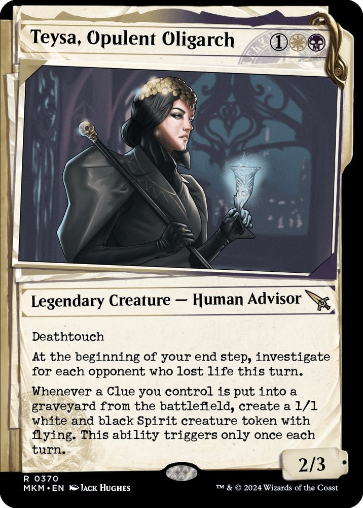Image for Teysa, Opulent Oligarch (Showcase) (0370) (370) [Murders at Karlov Manor]