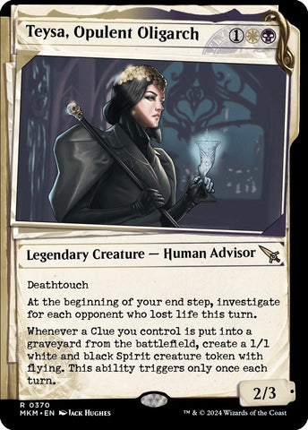 Image for Teysa, Opulent Oligarch (Showcase) (0370) (370) [Murders at Karlov Manor]
