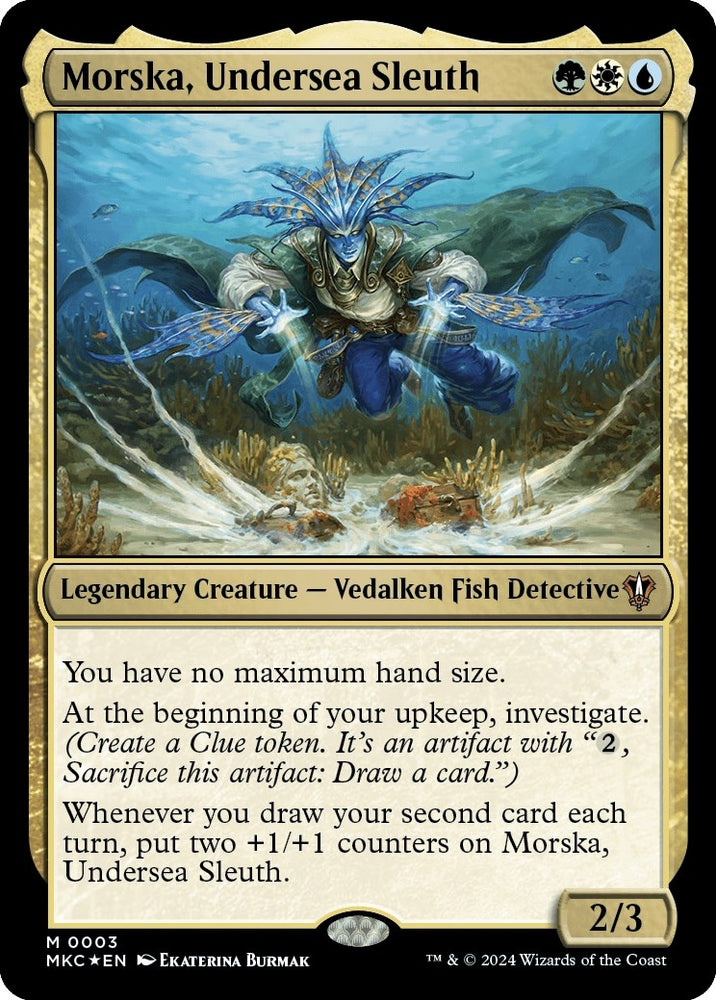 Image for Morska, Undersea Sleuth (3) [Commander: Murders at Karlov Manor]