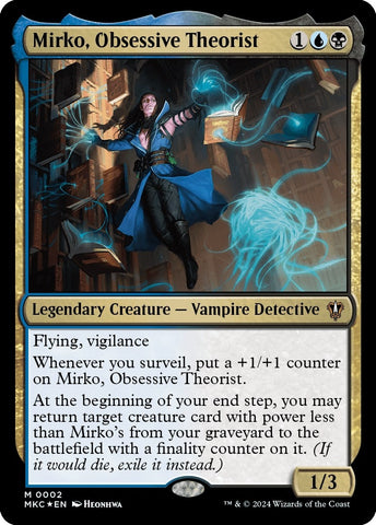Image for Mirko, Obsessive Theorist (2) [Commander: Murders at Karlov Manor]