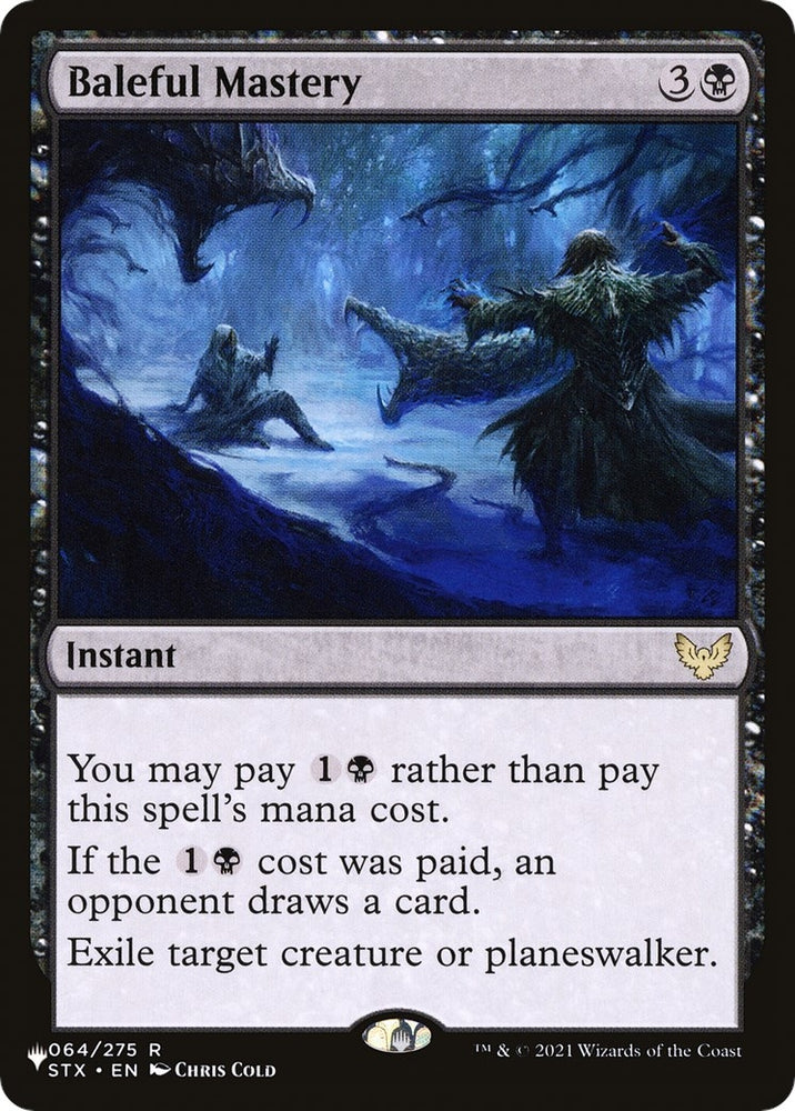 Image for Baleful Mastery (64) [The List Reprints]