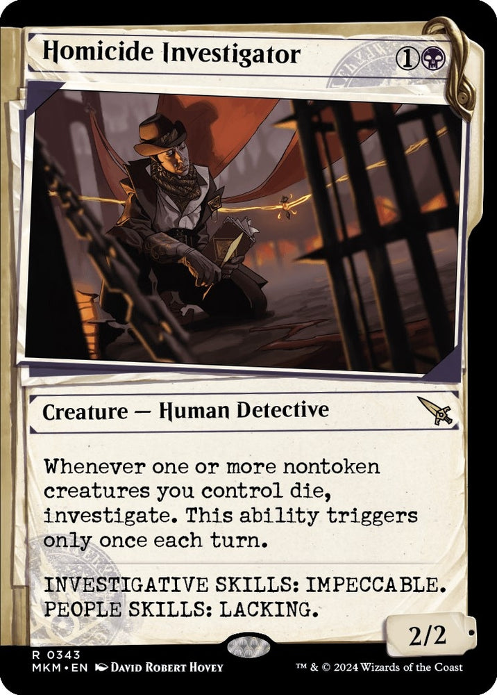 Image for Homicide Investigator (Showcase) (343) [Murders at Karlov Manor]
