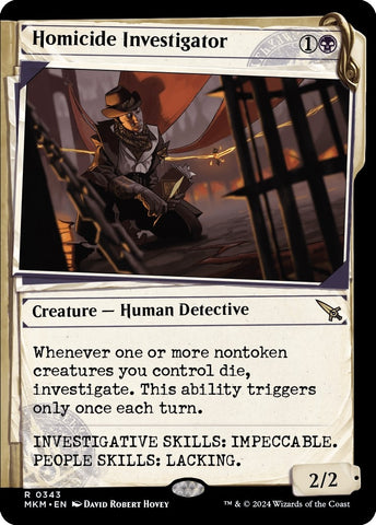 Image for Homicide Investigator (Showcase) (343) [Murders at Karlov Manor]