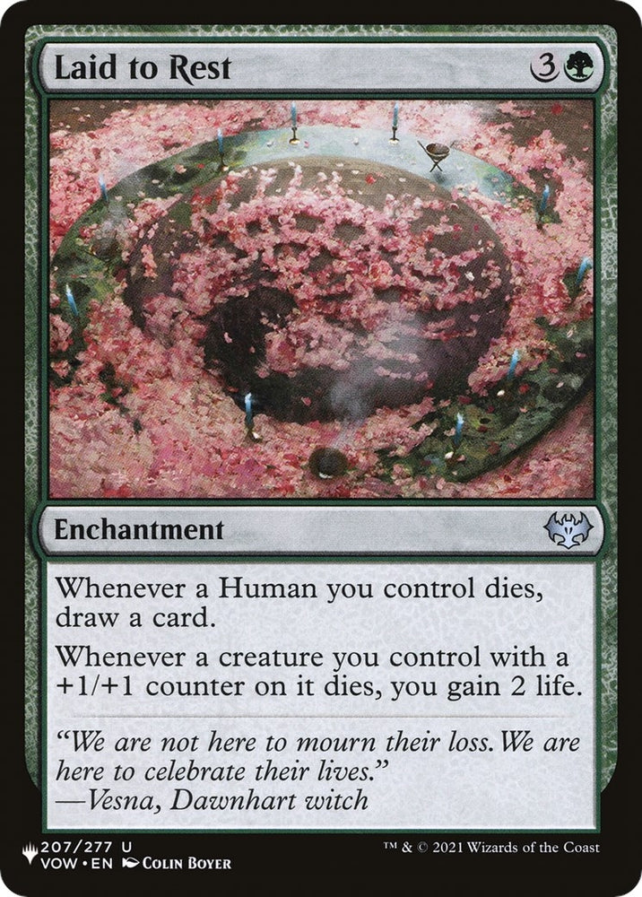 Image for Laid to Rest (207) [The List Reprints]