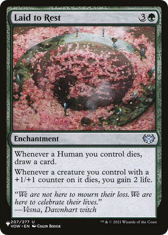 Image for Laid to Rest (207) [The List Reprints]